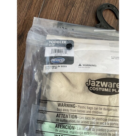 star wars mandalorian Grogu The Child Costume Toddler 2-3t NWT Halloween - Picture 3 of 3